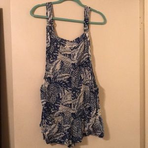 American Eagle Overall-esque Romper